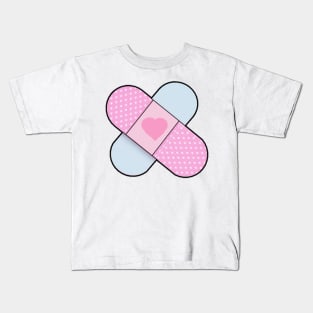 Kawaii Band Aid Kids T-Shirt